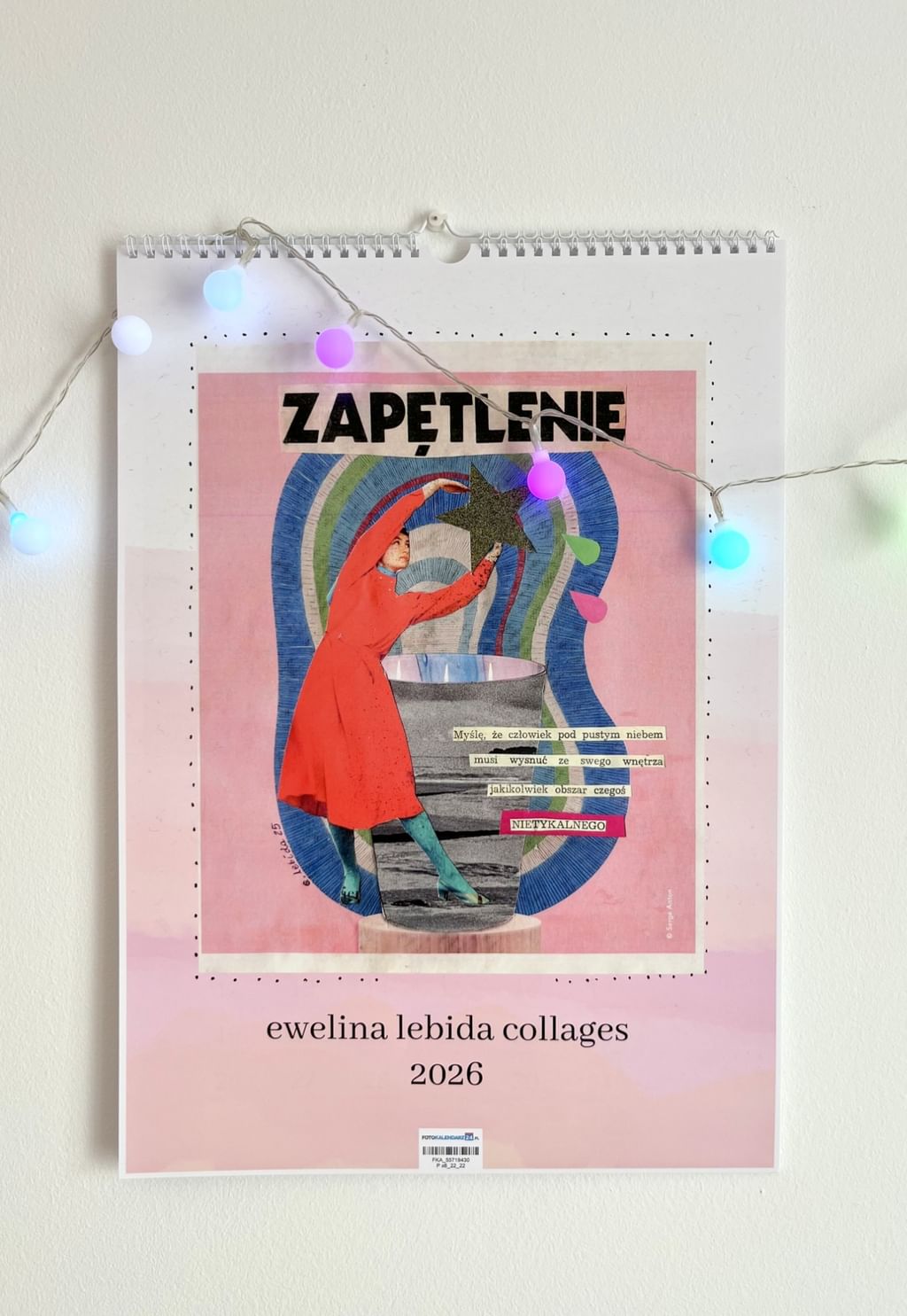 Kalendarz wiszący ścienny 2026 DUŻY