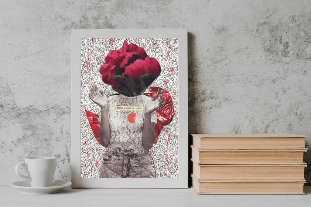 Plakat MYŚLĘ O TOBIE 