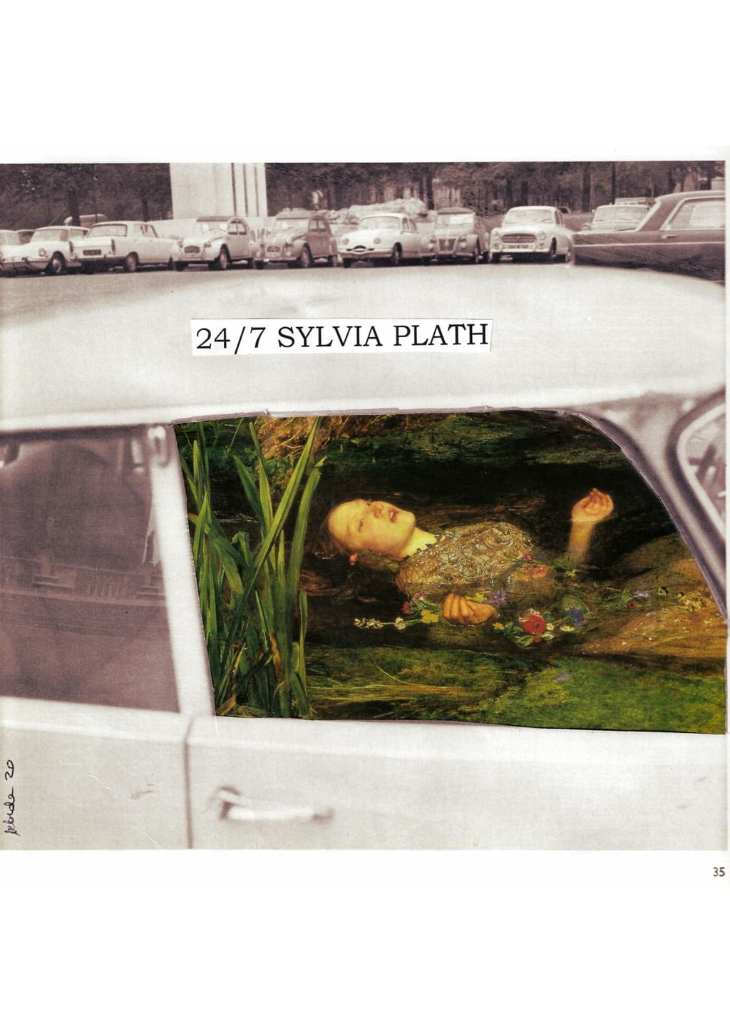 Plakat 24/7 SYLVIA PLATH