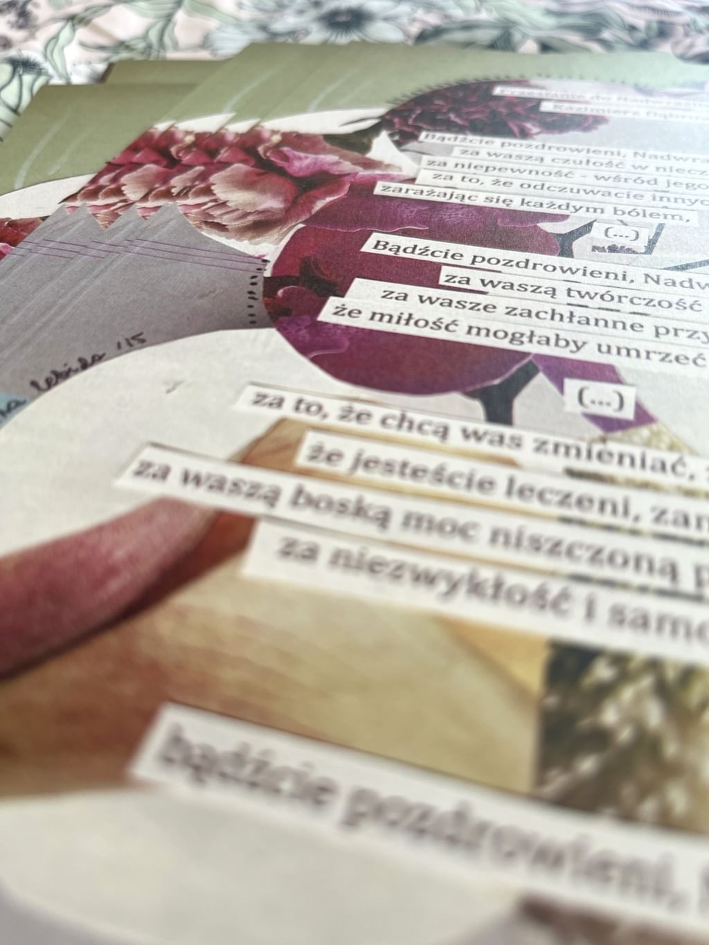 Wydruk Art Mat 15 x 23 cm NADWRAŻLIWI