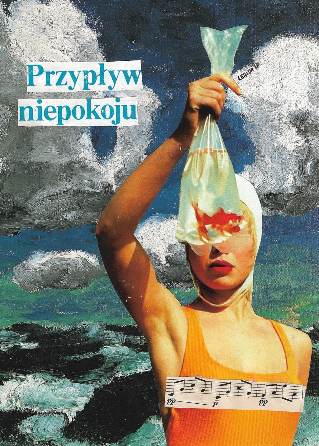 Plakat PRZYPŁYW NIEPOKOJU 