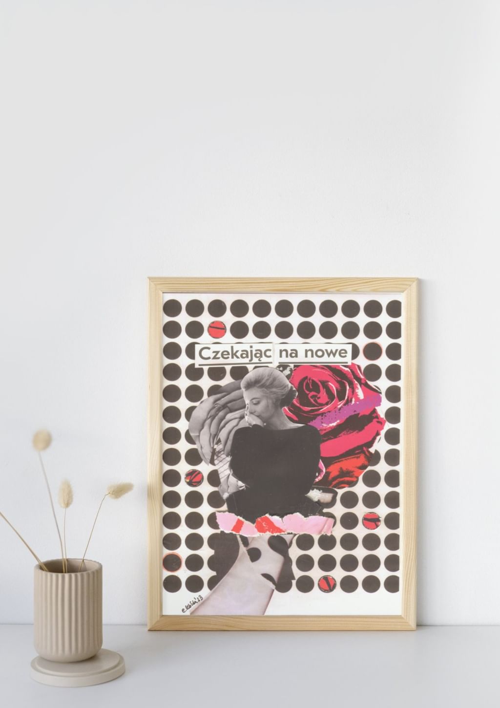 Plakat CZEKAJĄC NA NOWE
