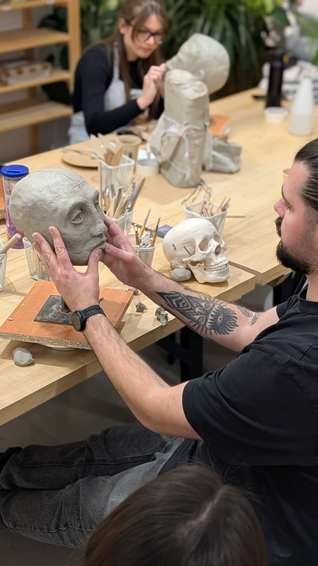 WARSZTATY RZEŹBIARSKIE - OPOLE- GLINA I ZIELENINA