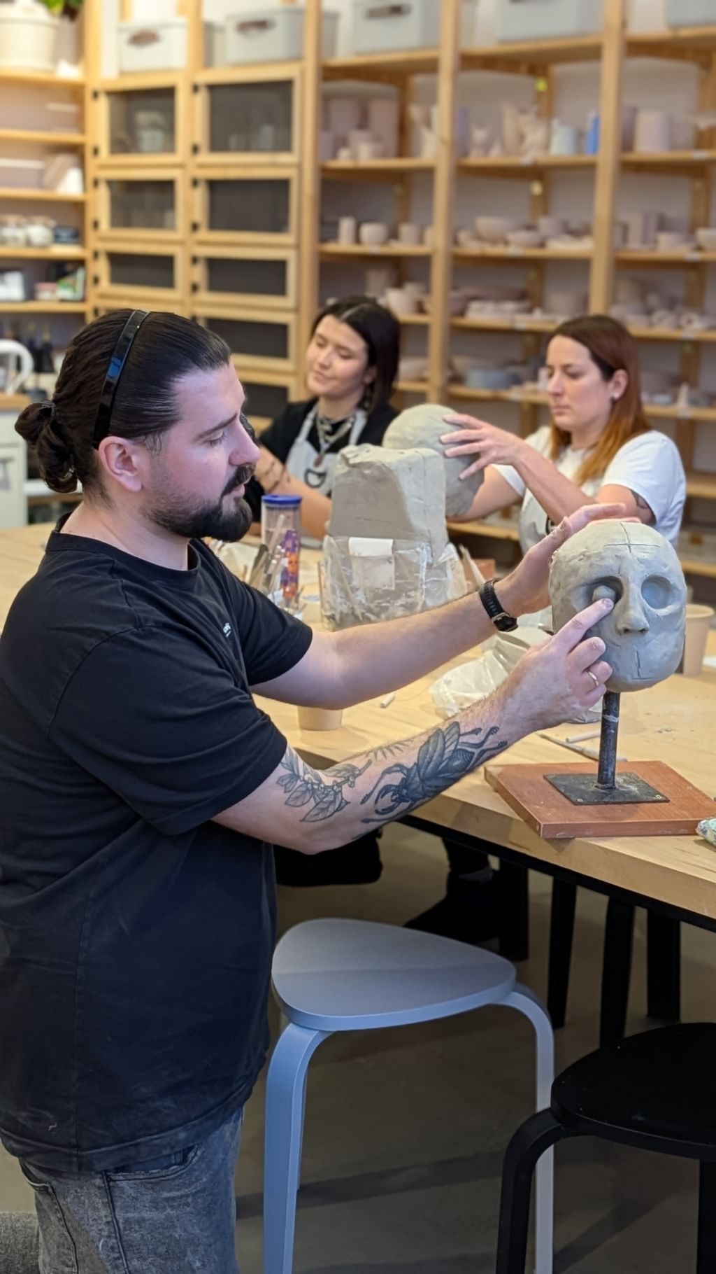 WARSZTATY RZEŹBIARSKIE - KIELCE - WYPALACIA 