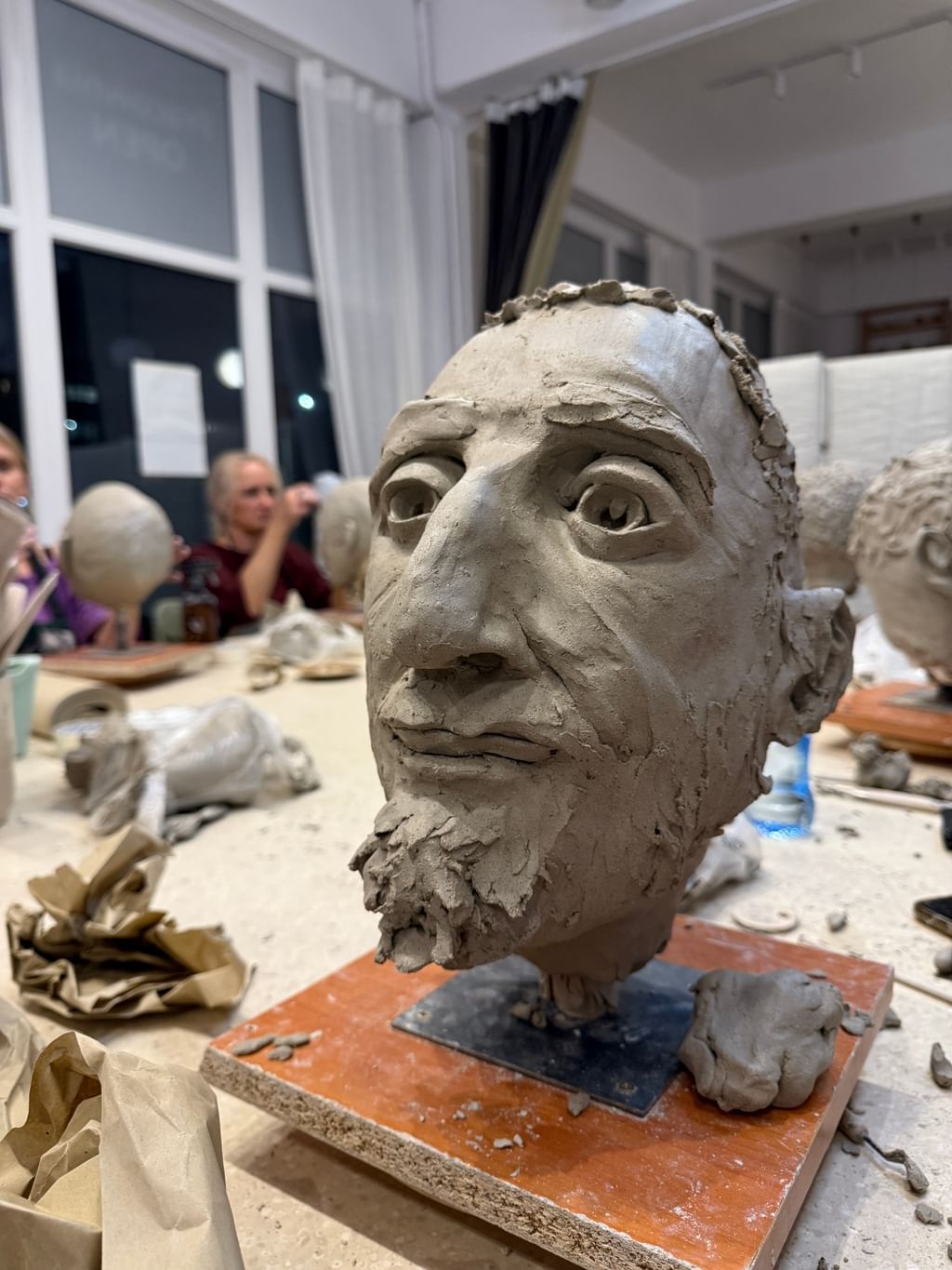 WARSZTATY RZEŹBIARSKIE - OPOLE- GLINA I ZIELENINA