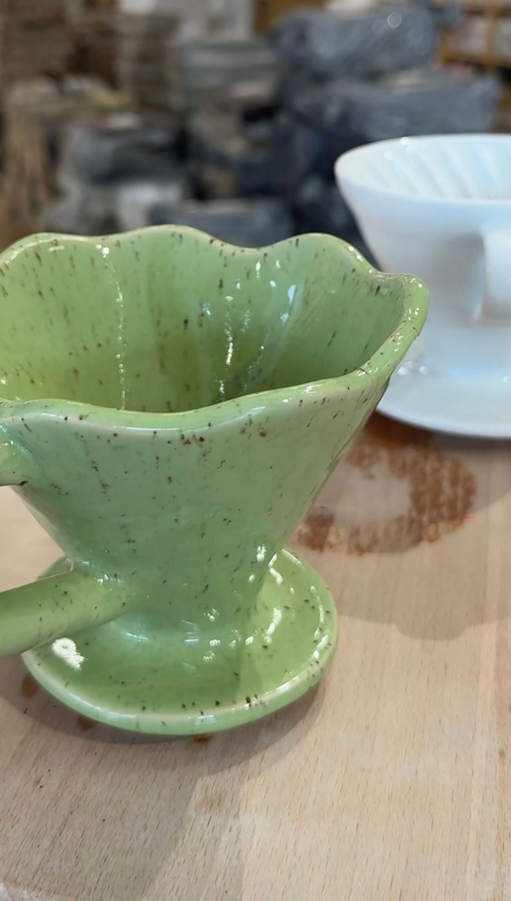 WARSZTATY CERAMICZNY DRIPPER DO KAWY + CUPPING