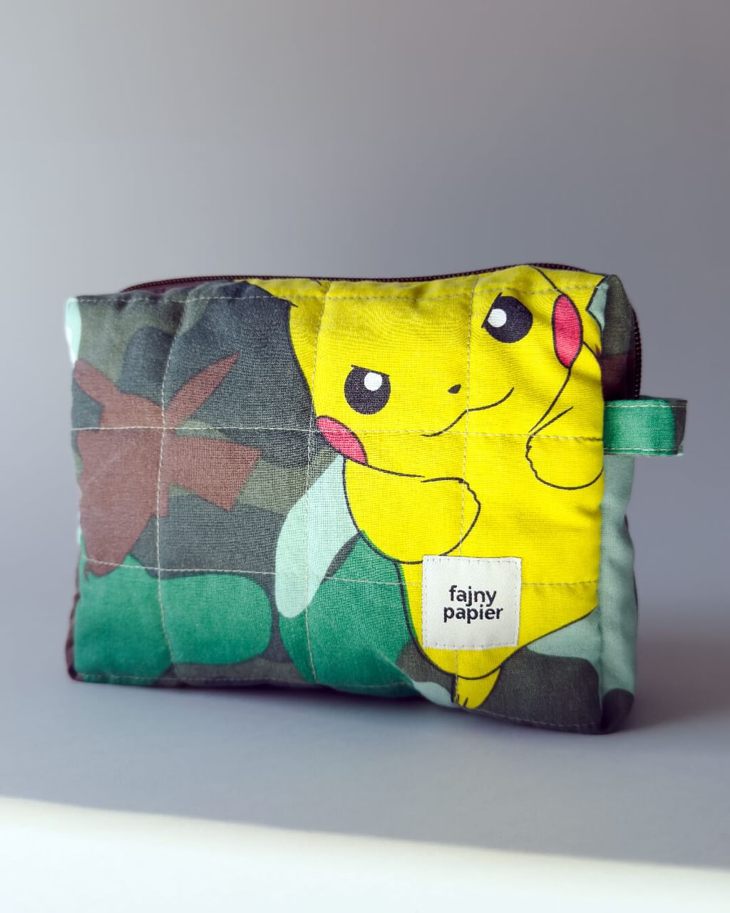 Duży Piórnik Pikachu | Upcykling