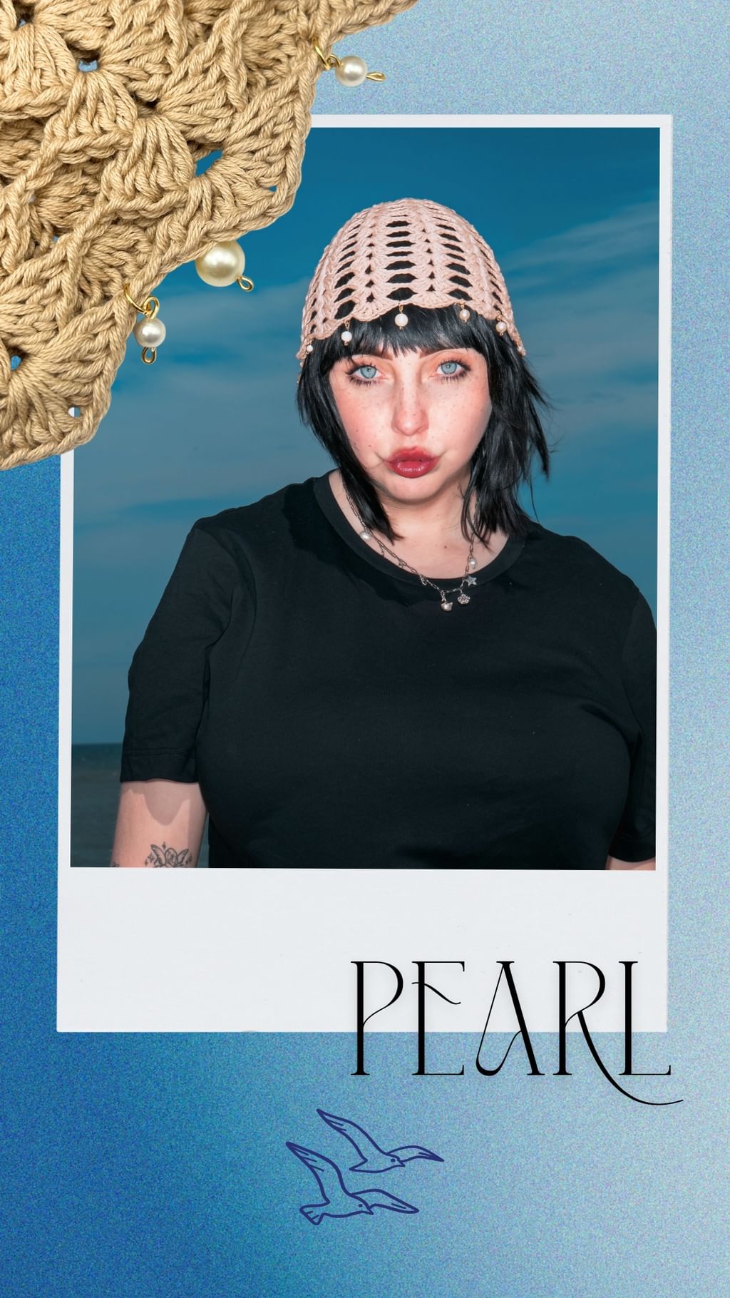 Summer Beanie "Pearl"