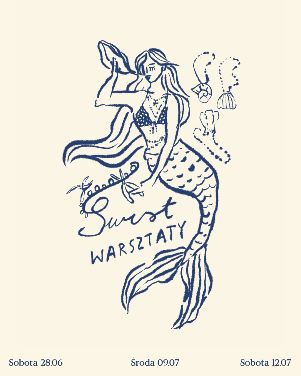 Warsztaty - Biżuteria z muszli 12.07.2025 GDAŃSK