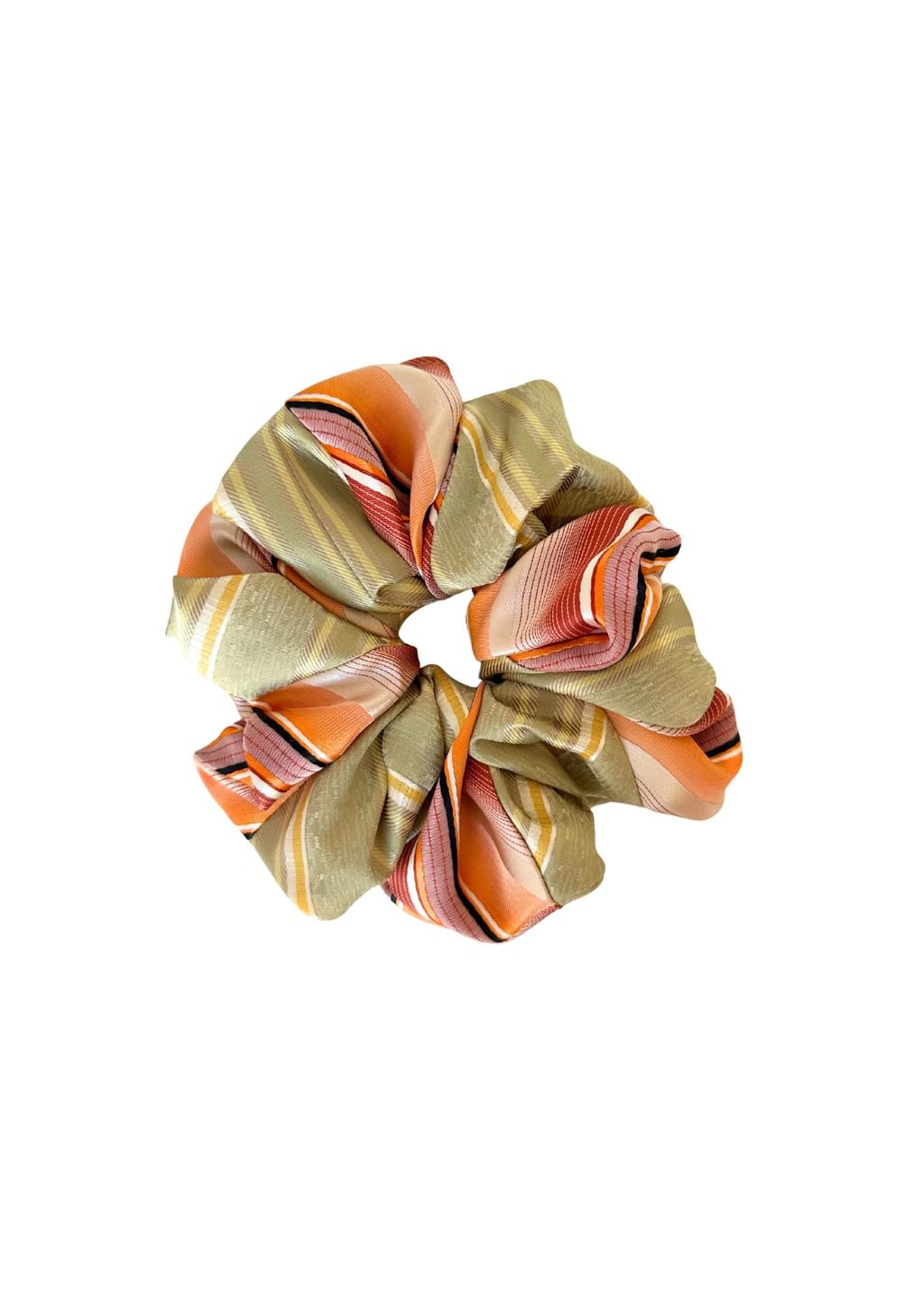 Scrunchie średnia pistacjowa