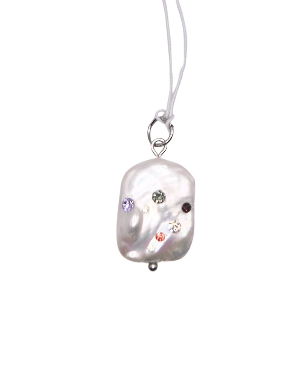 Konstelacja zodiak Perła Zawieszka Charms Waga