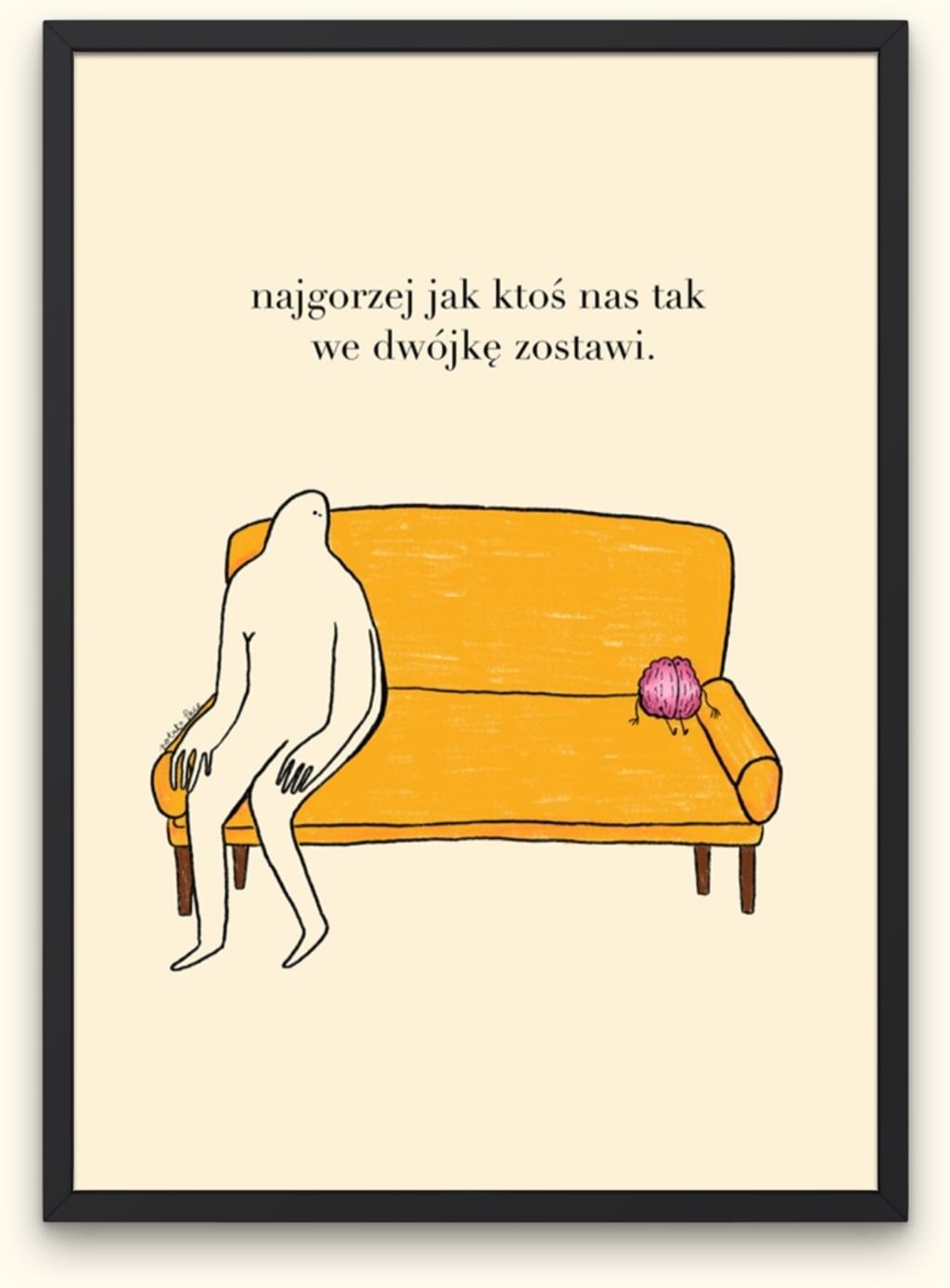 Plakat We dwójkę