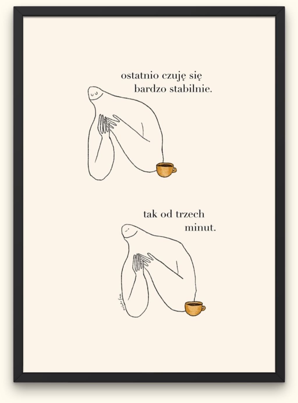 Plakat Stabilnie