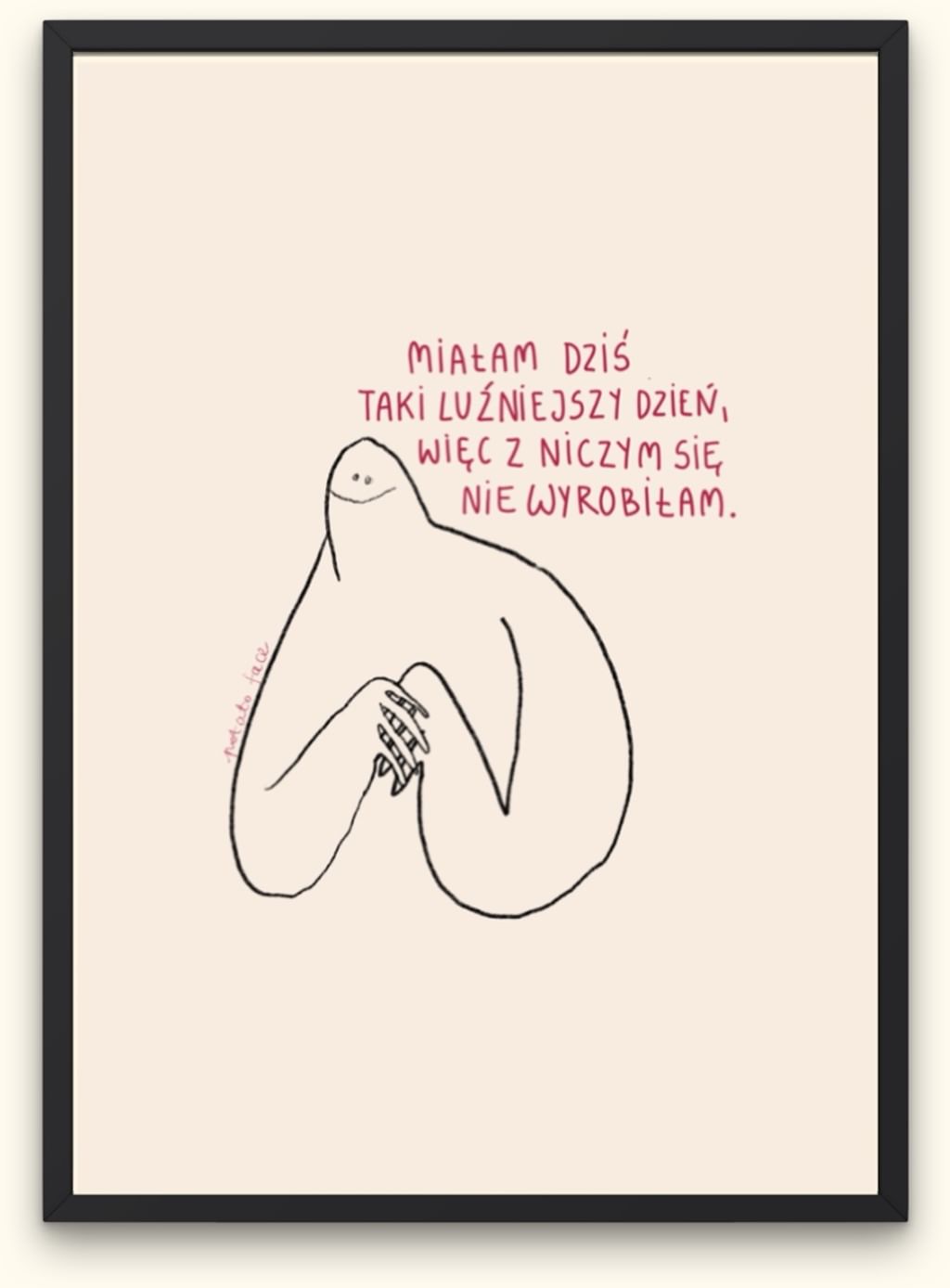 Plakat Luźniejszy dzień