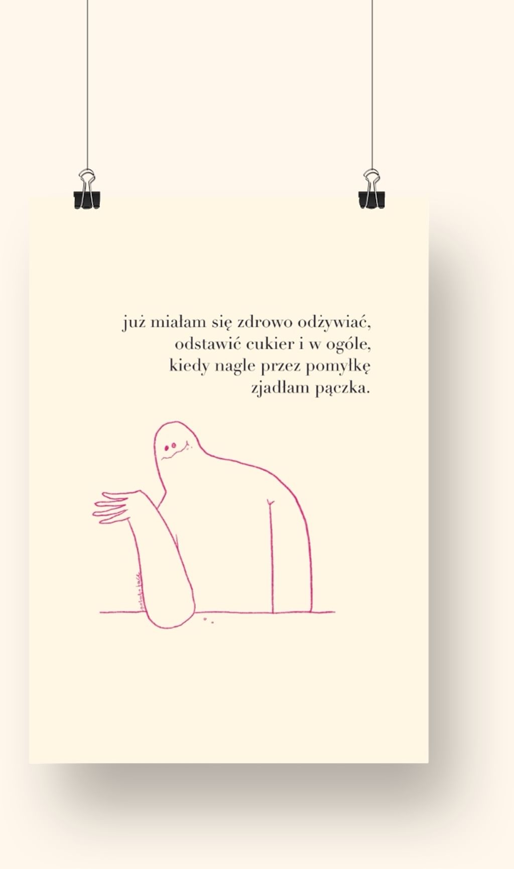 Pocztówka Pączek