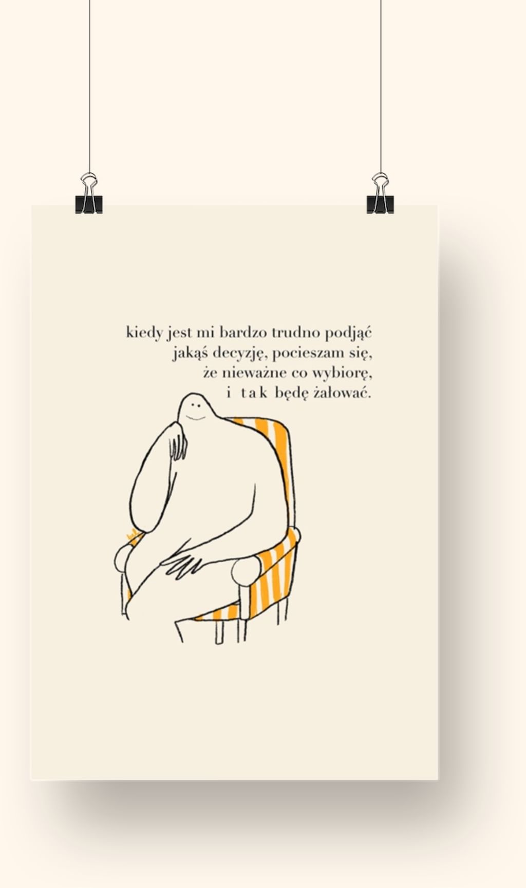 Pocztówka Decyzje