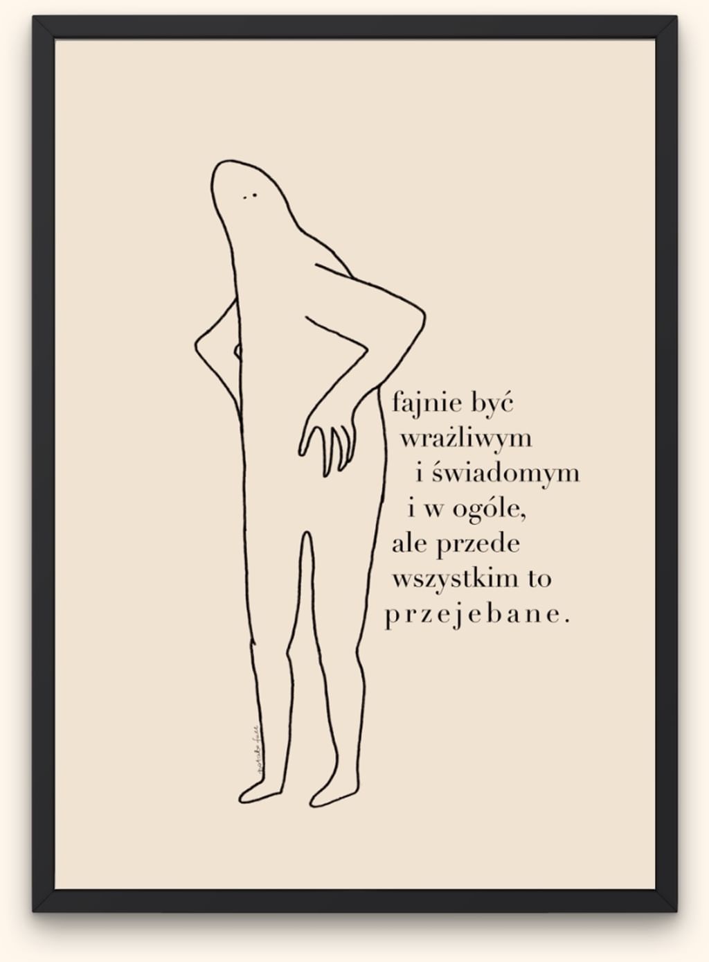 Plakat Przejebane