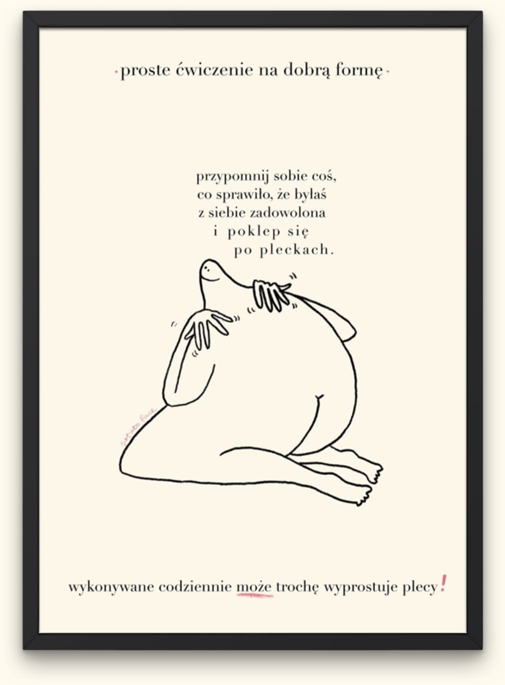 Plakat Plecki