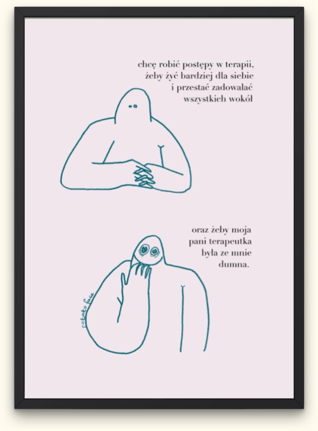 Plakat Dla terapeutki