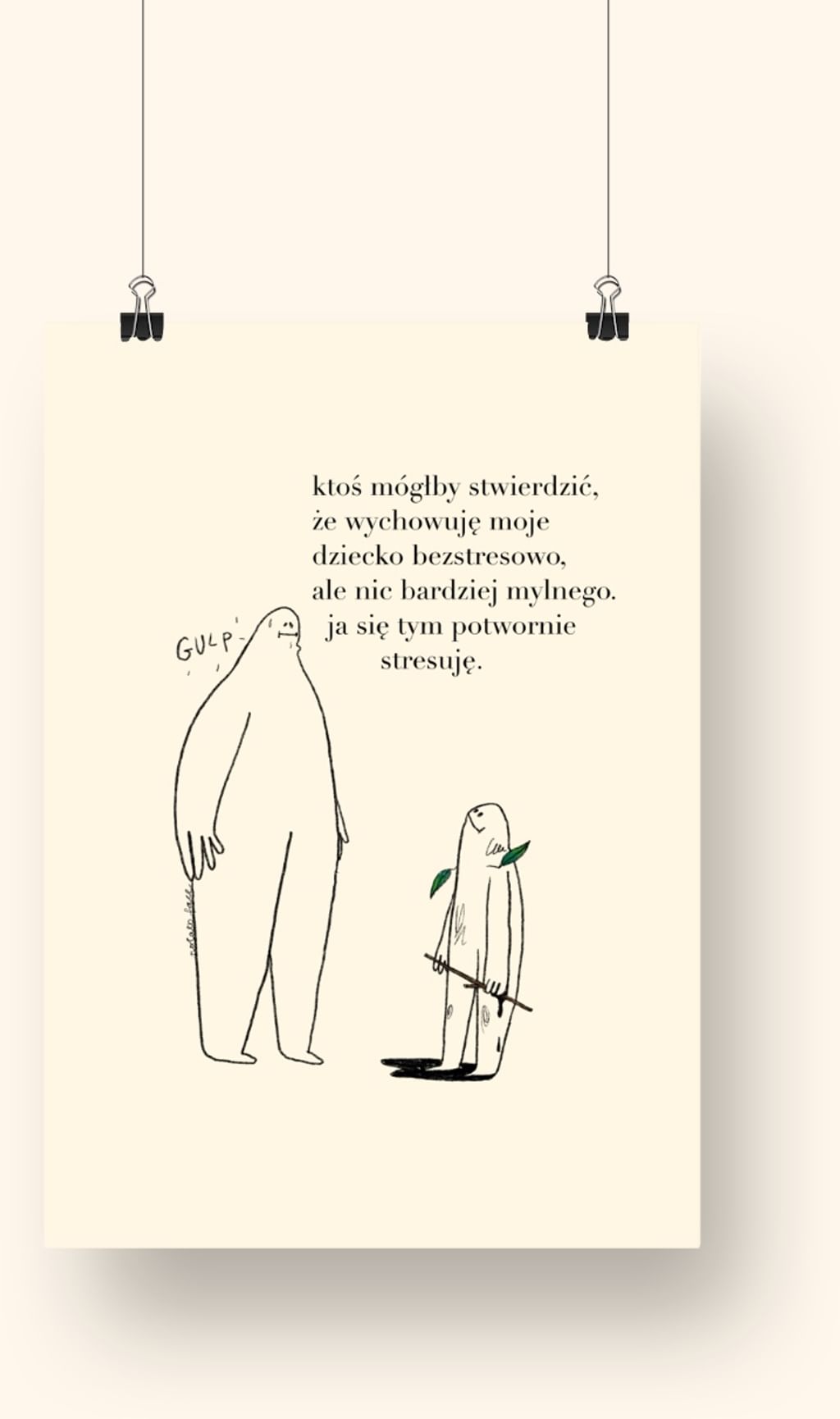 Pocztówka Bezstresowe wychowanie
