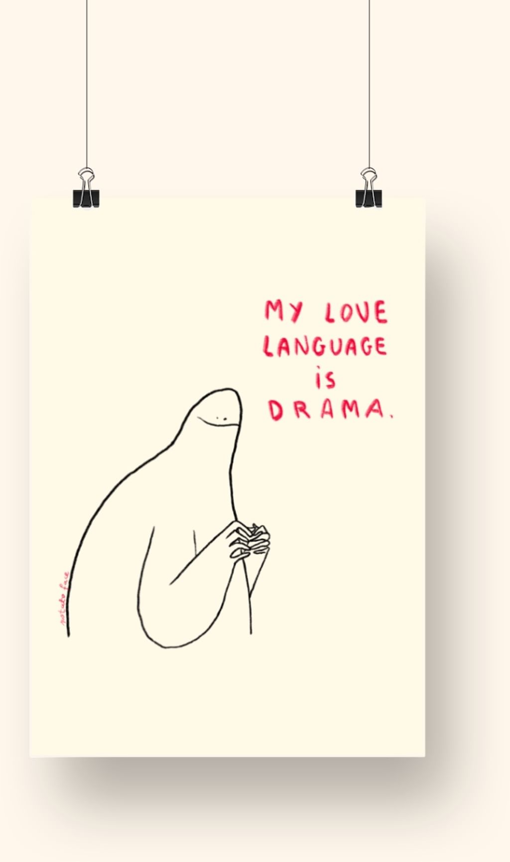 Pocztówka My love language