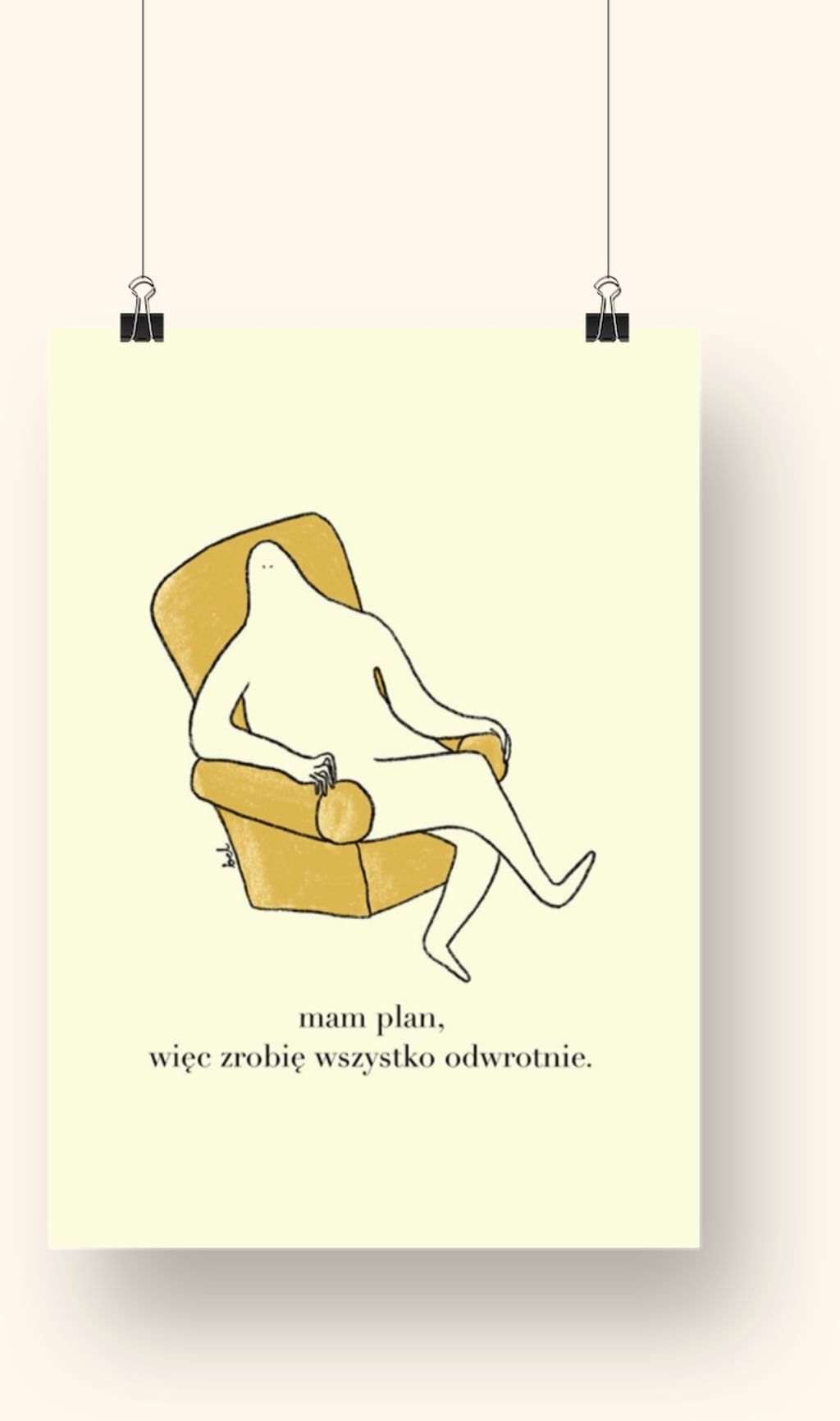 Pocztówka Plan