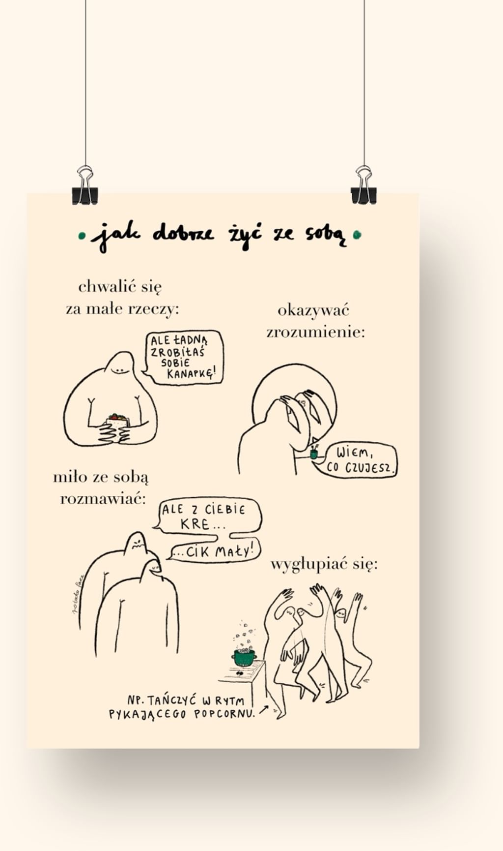 Pocztówka Jak dobrze żyć