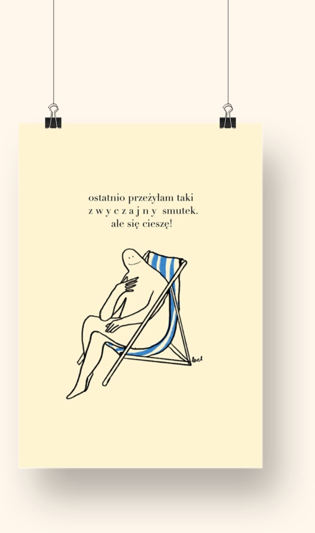 Pocztówka Zwyczajny smutek