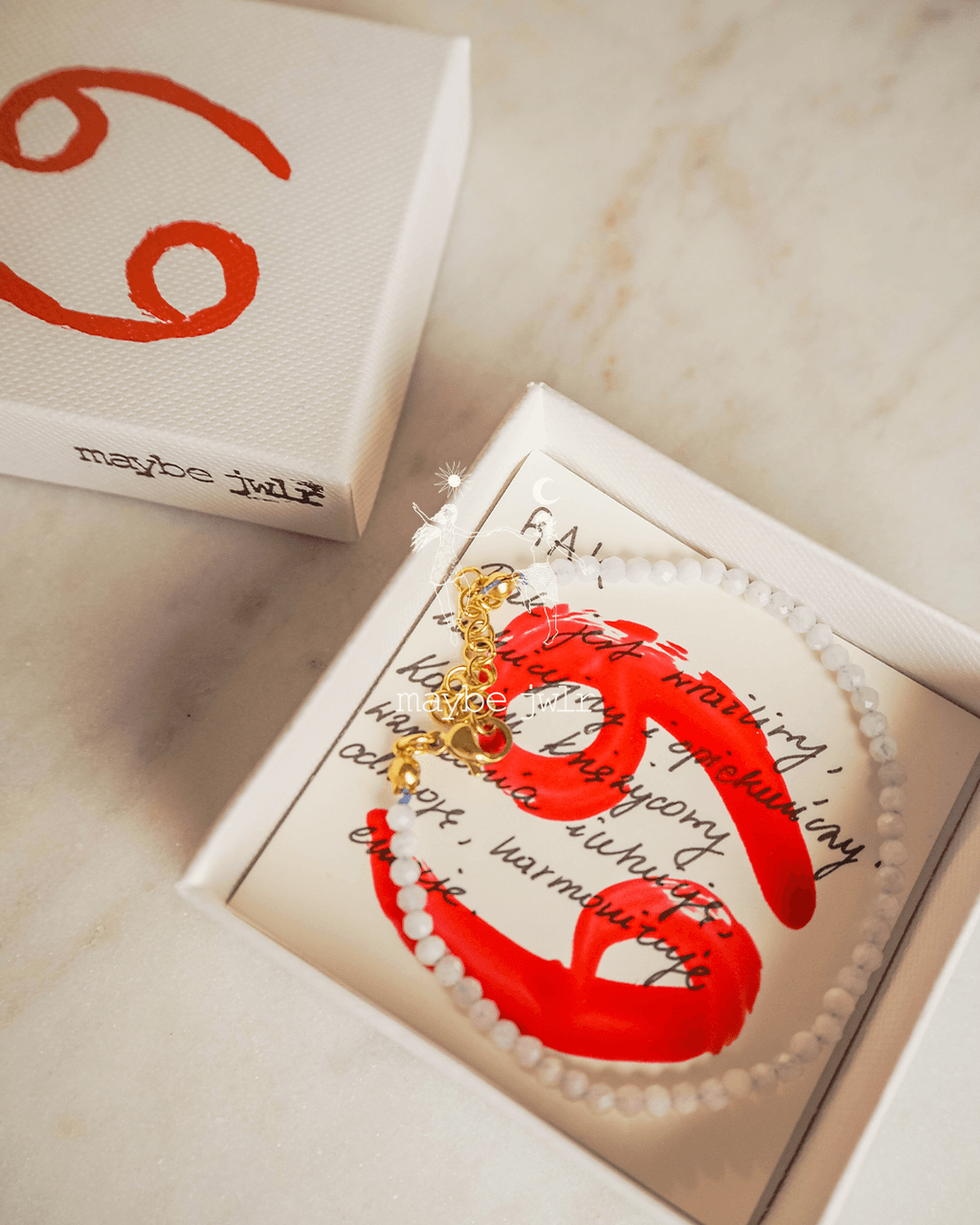 Bransoletka zodiakalna Rak