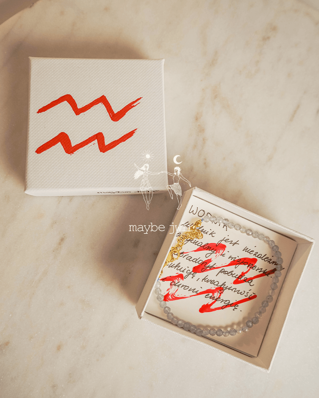 Bransoletka zodiakalna Wodnik