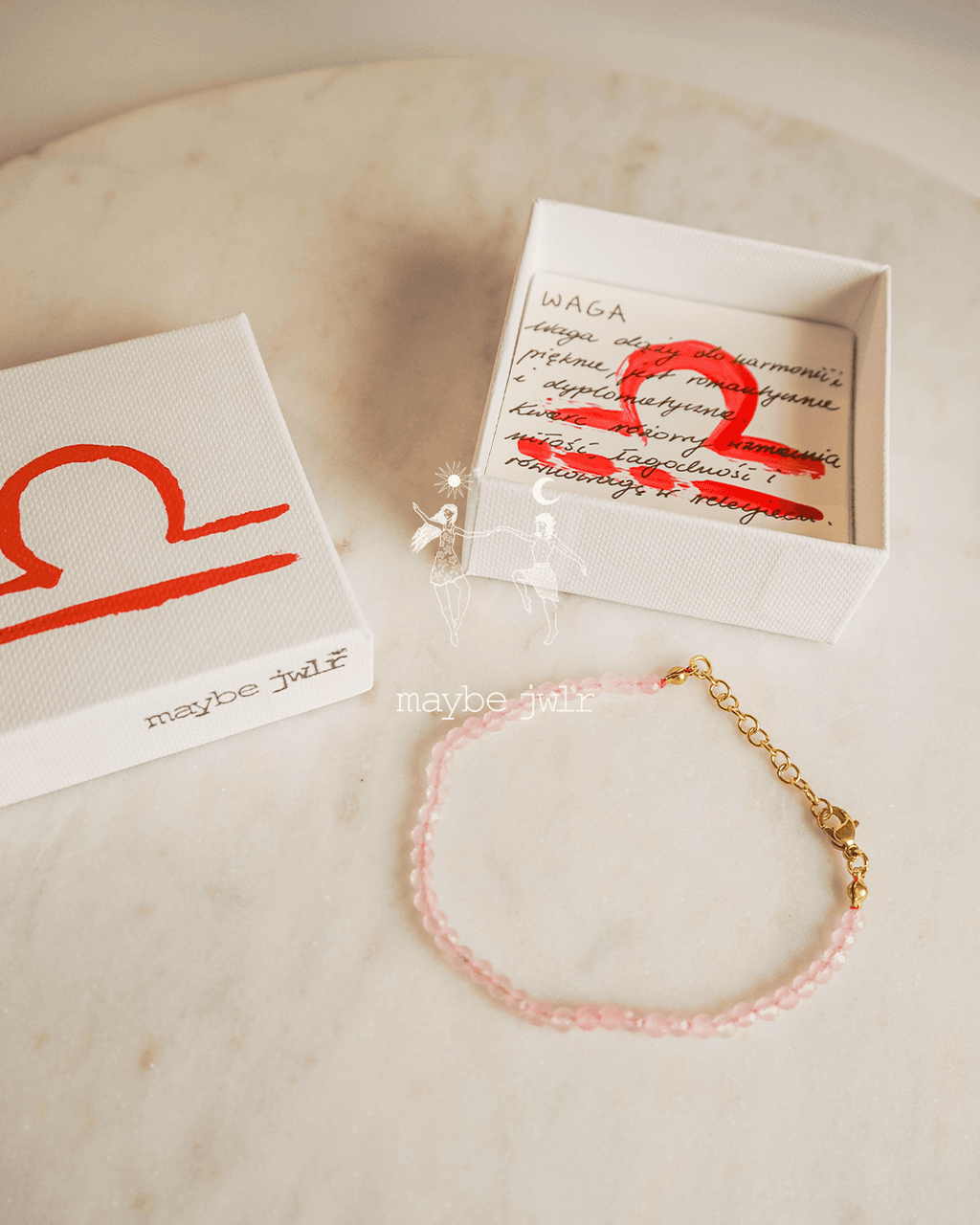 Bransoletka zodiakalna Waga