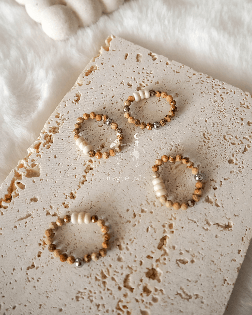 Pierścionek Cappucino