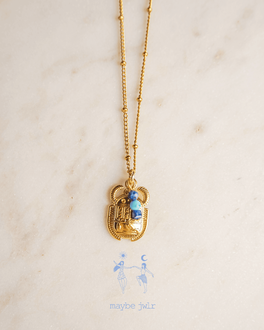 Łańcuszek Starożytny Skarabeusz