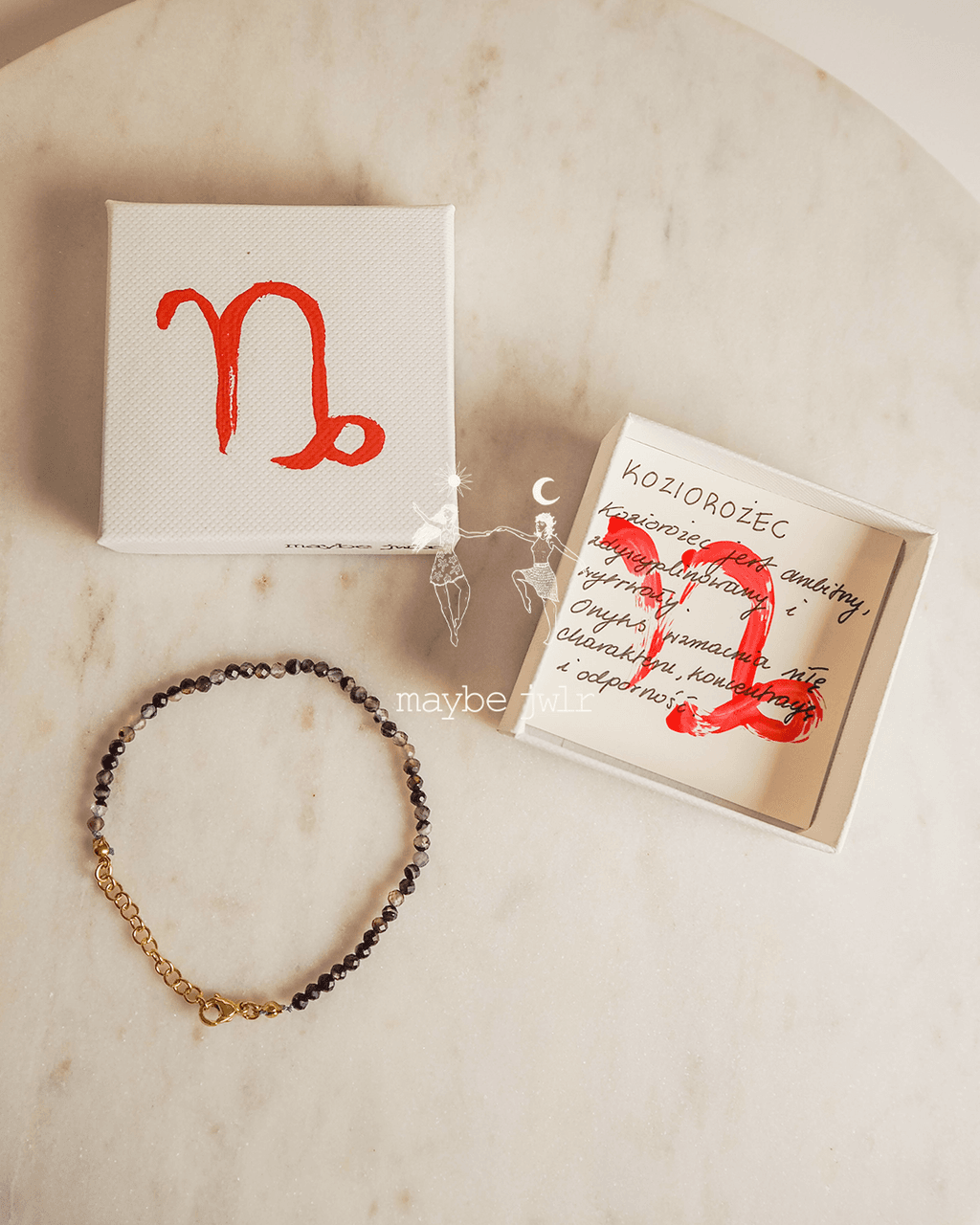 Bransoletka zodiakalna Koziorożec