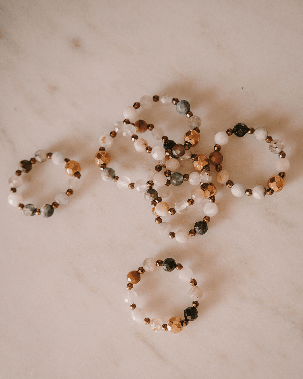 Pierścionek elastyczny Sparkle