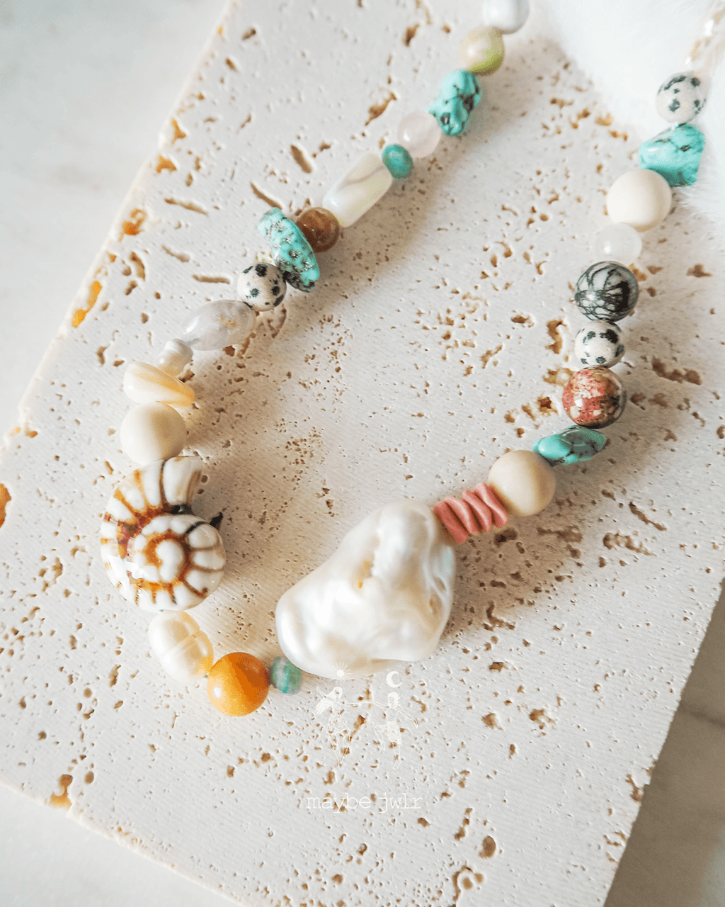 Naszyjnik Linia Brzegu