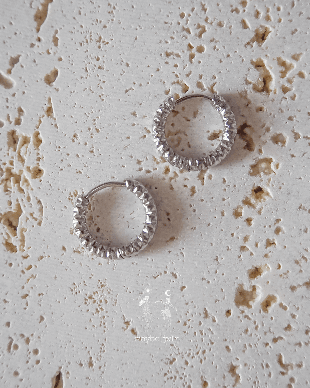 Kolczyki 2w1 z zawieszką srebrne topaz