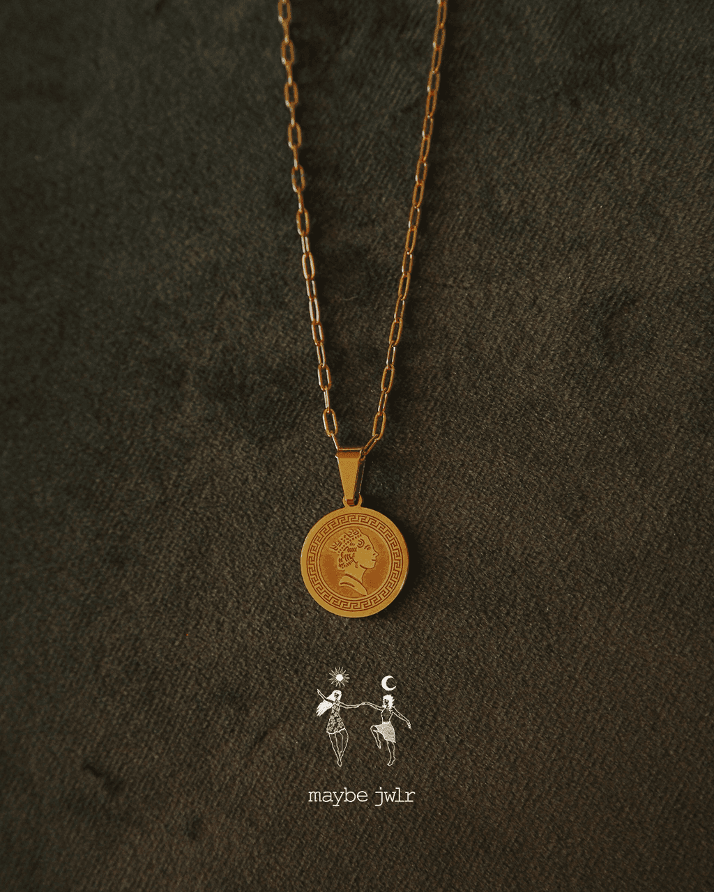 Łańcuszek z monetą