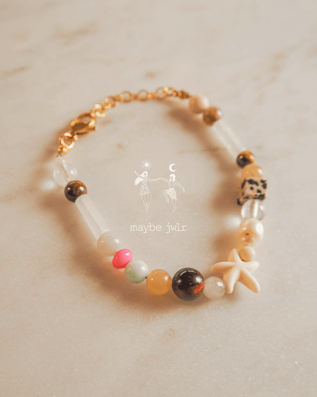 Bransoletka z rozgwiazdą Funky Mięta