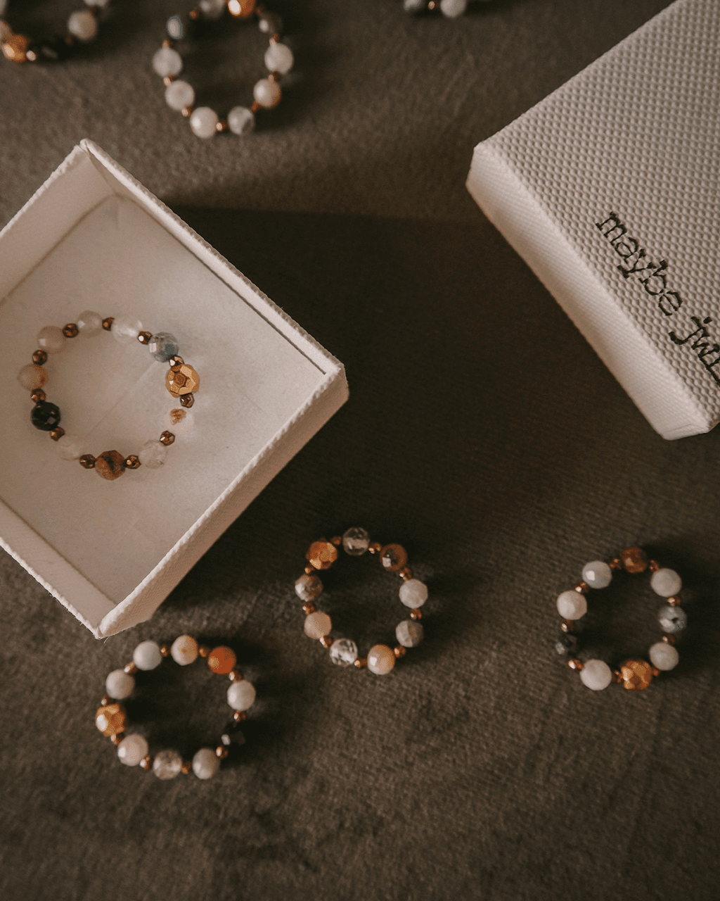 Pierścionek elastyczny Sparkle