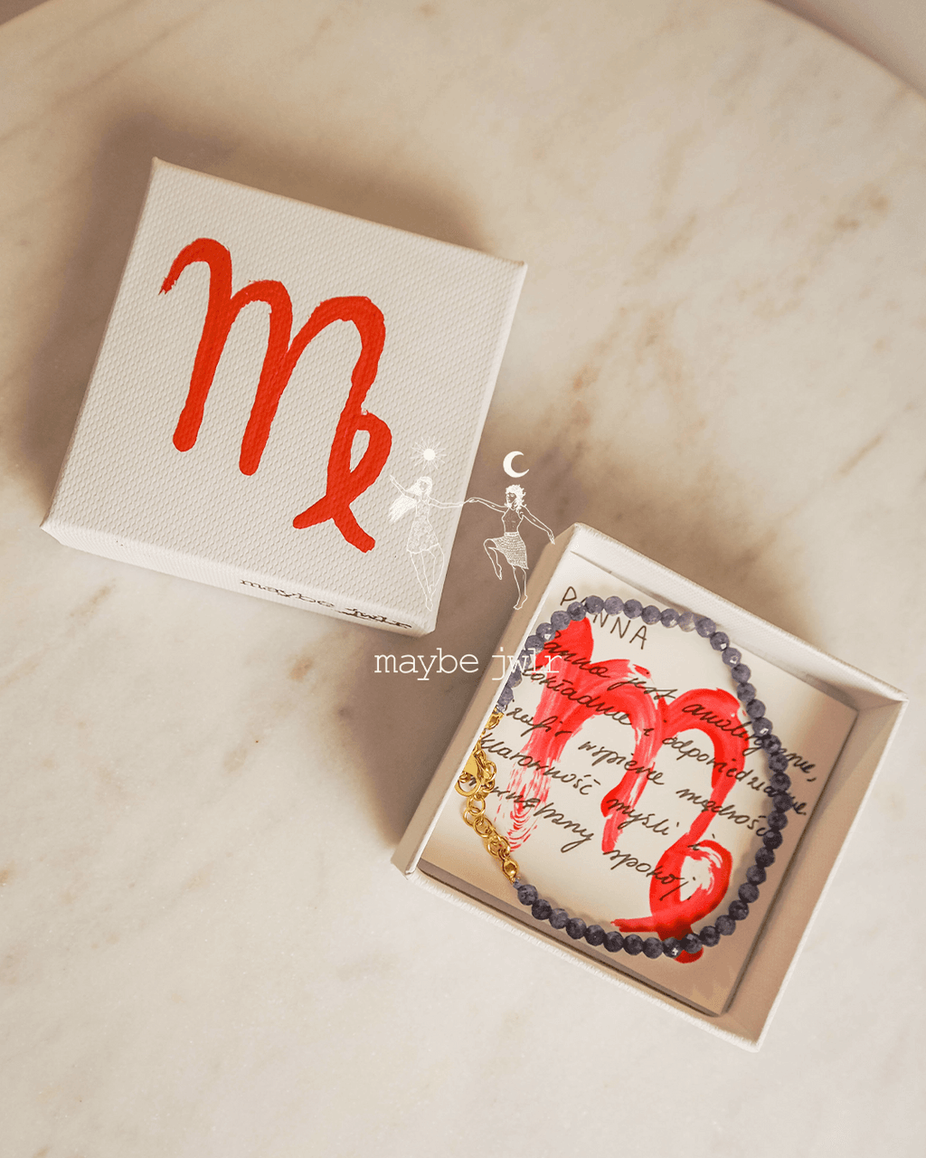 Bransoletka zodiakalna Panna