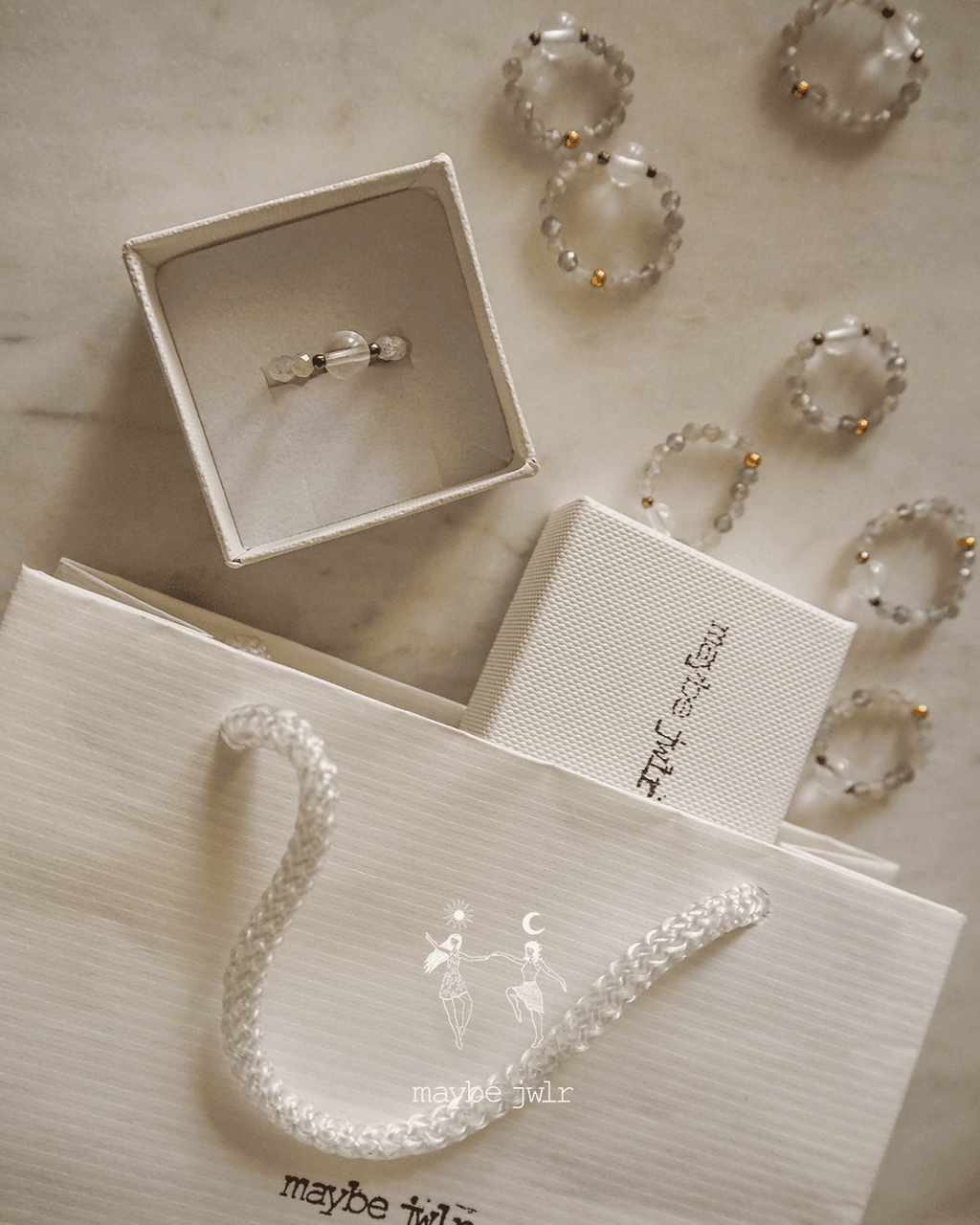 Pierścionek elastyczny Zorza