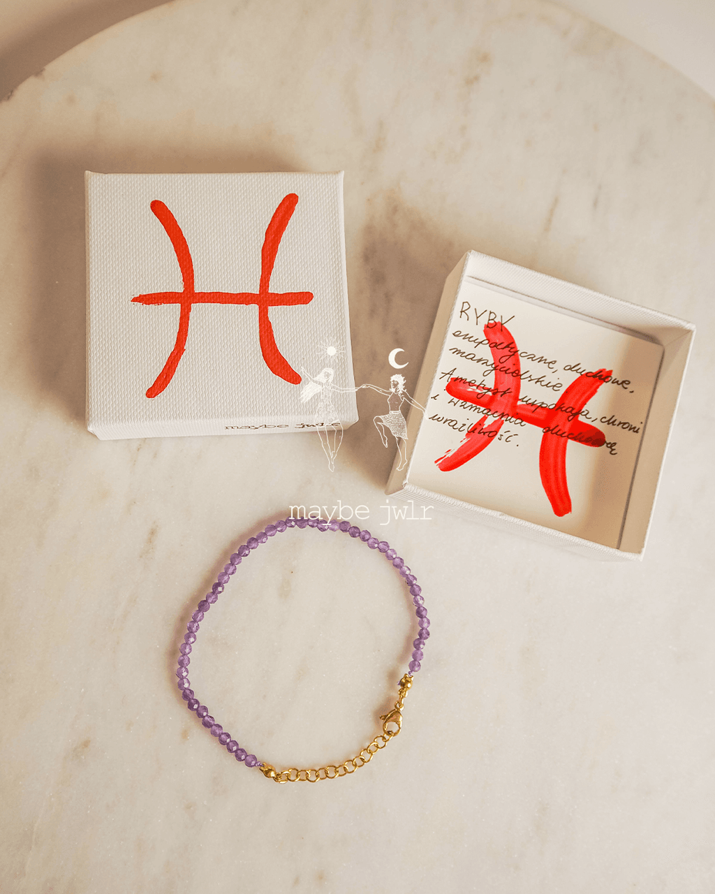 Bransoletka zodiakalna Ryby