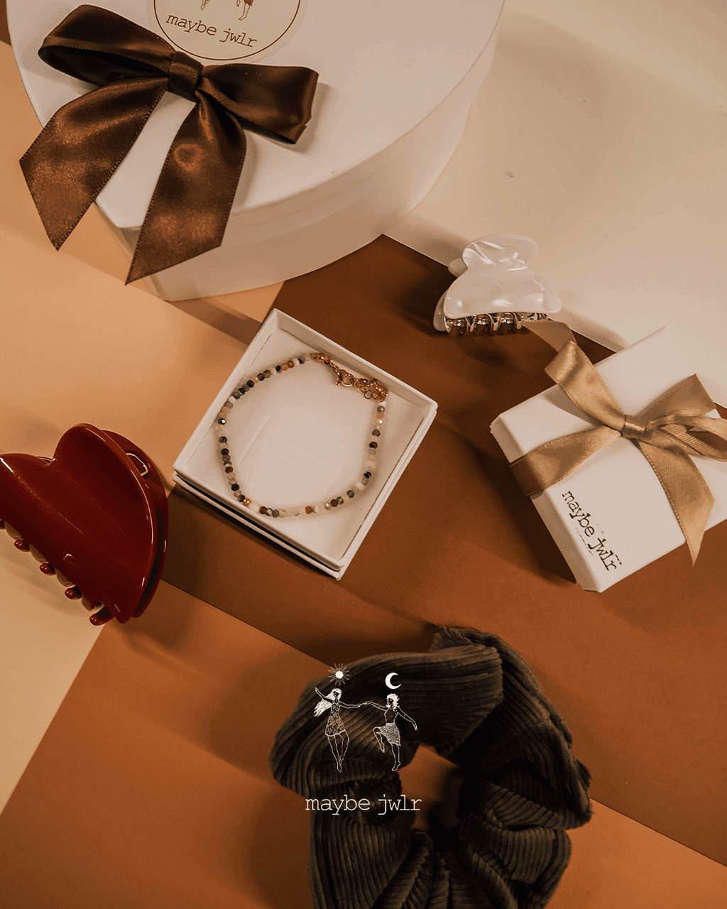    Gift Set Khaki zestaw prezentowy dla kobiety