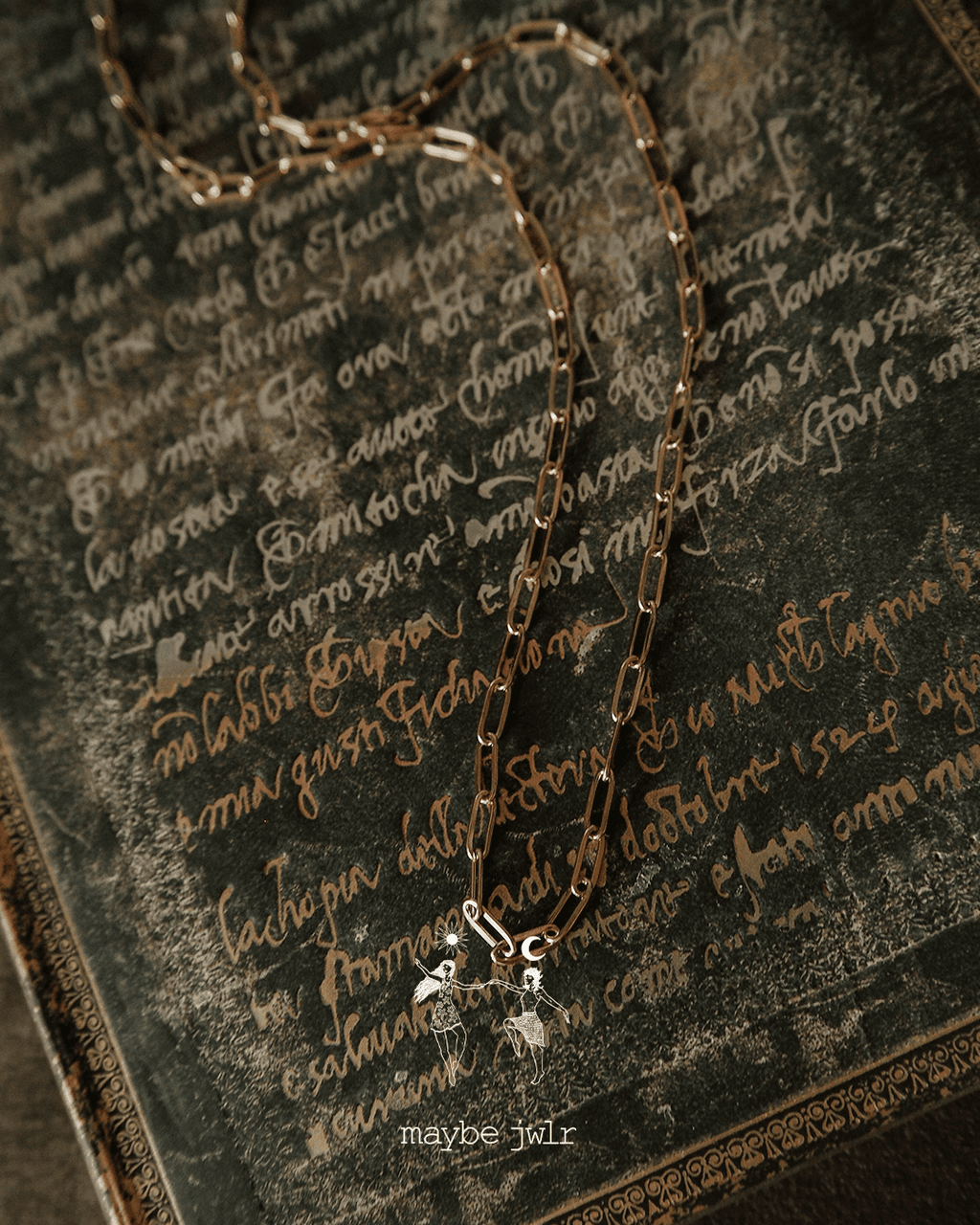 Naszyjnik Spinacz mini