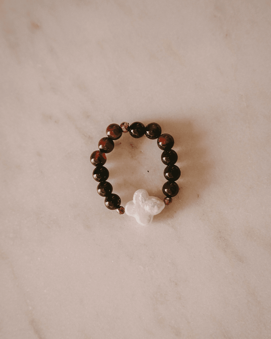 Pierścionek elastyczny Ginger