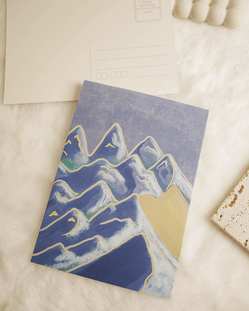 Pocztówka Ilustracja Góry