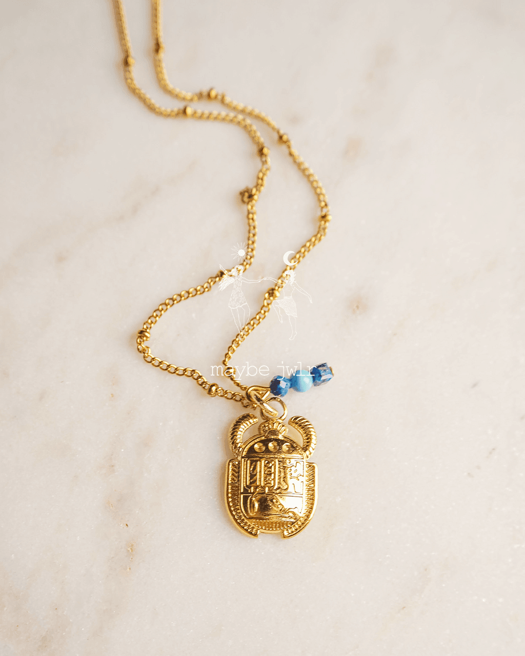 Łańcuszek Starożytny Skarabeusz