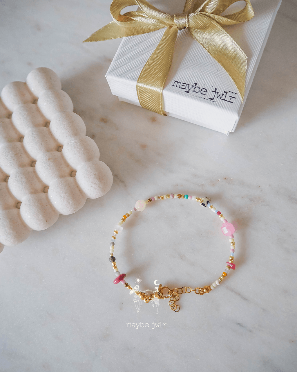 Bransoletka Zodiakalna z Naturalnych Kamieni Byk