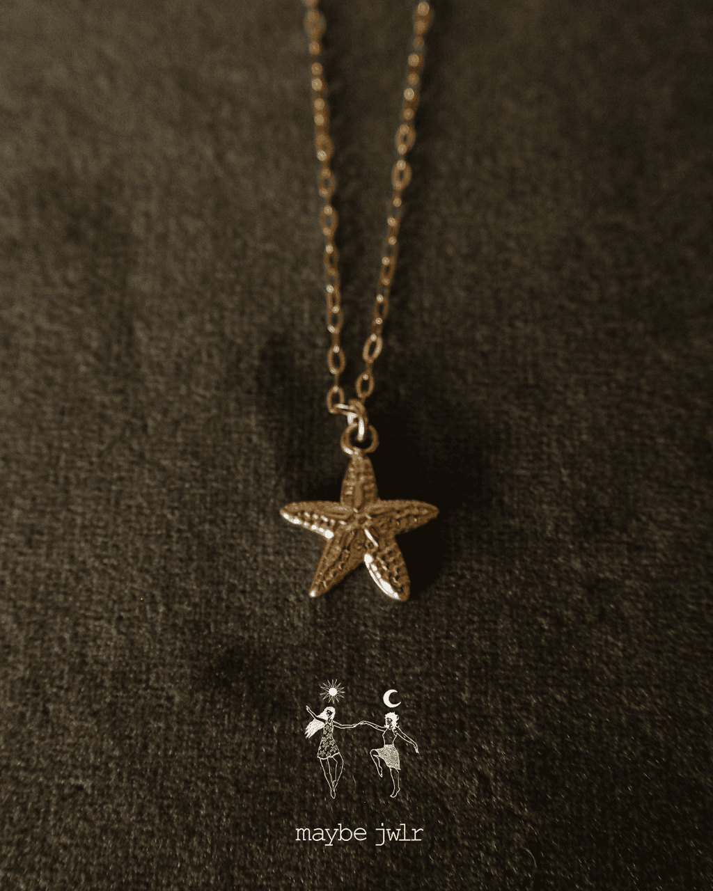 Naszyjnik Starfish Gold